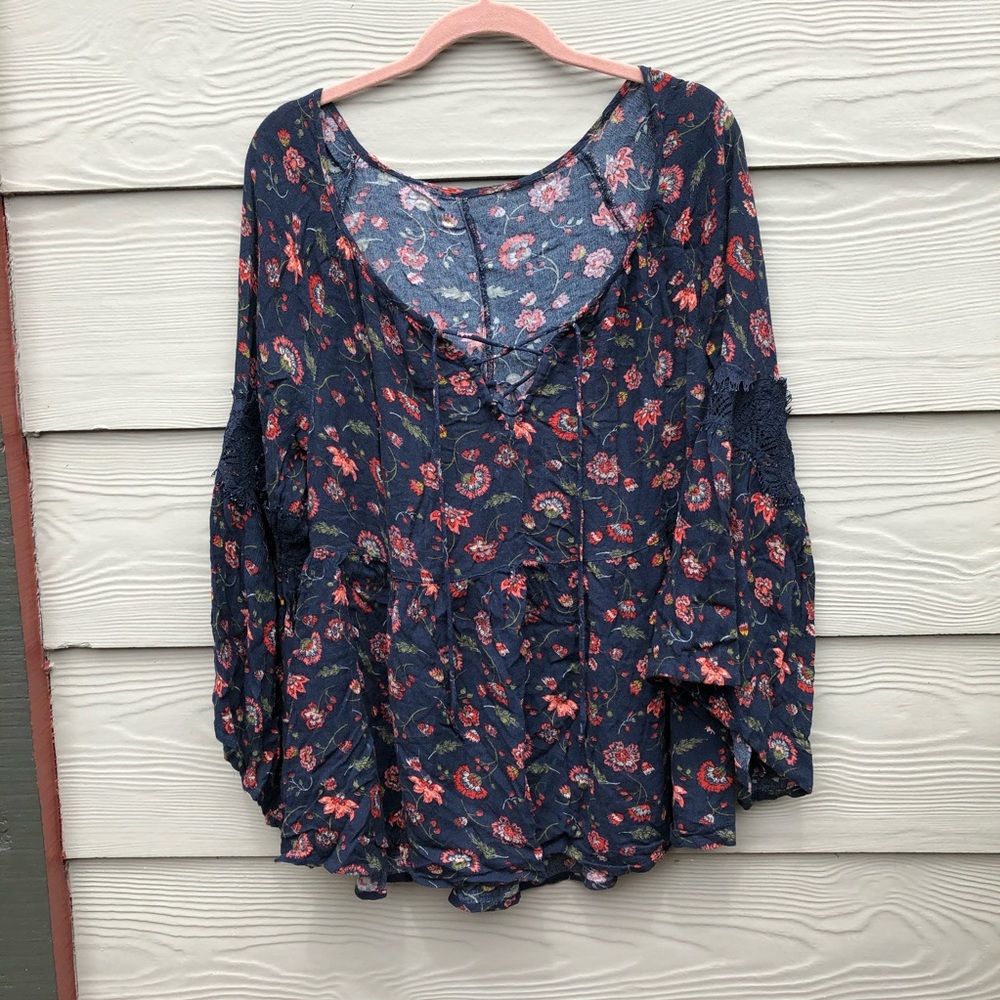 Floral tunic
